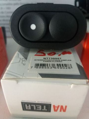 Botão para vidro elétrico simples corsa