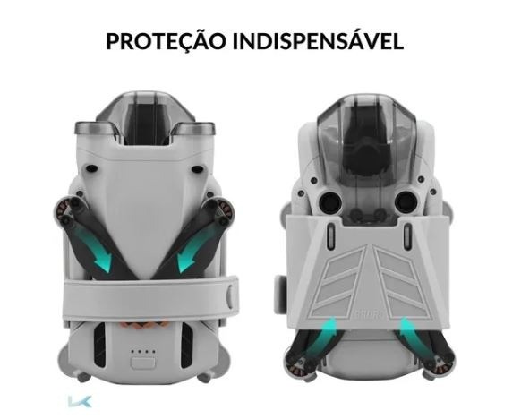Dji Mini 3 Pro Trava Braço E Hélices Protetor Proteção Mavic  Arduino Automação COD-CP693  - Foto 4