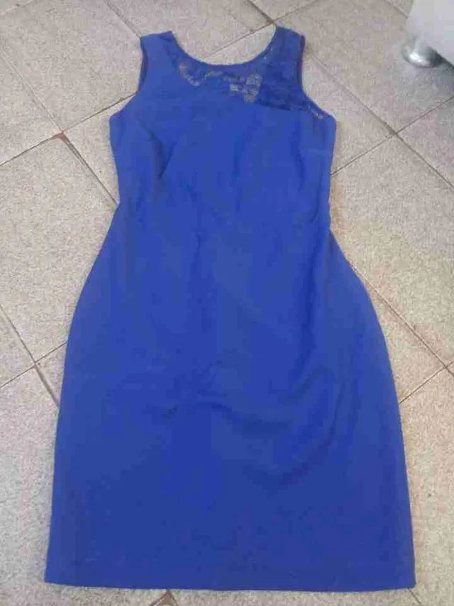 Vestido detalhes em renda