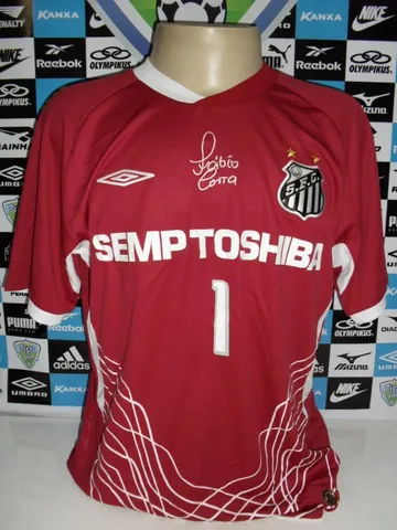 Camisa Santos Goleiro Original Umbro Nova