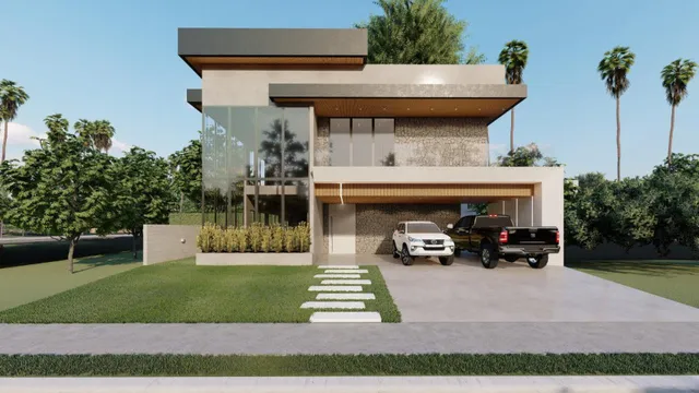 Casa, 708m², 5 suítes, 4vgs no Cond. Jardim Coimbra.