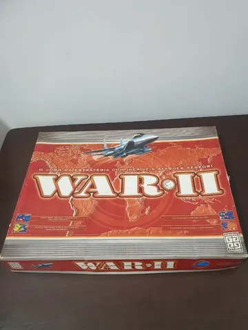 Antigo Jogo De Tabuleiro War Anos 80 Grow Completo - R$ 300