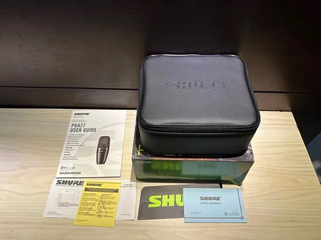 Microfone condensar pga 27 Shure zero  - Foto 3