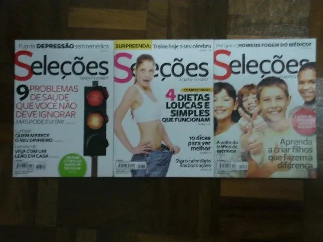 Revista Seleções Ano 2010 - Lote Com 8 Revistas - Foto 3
