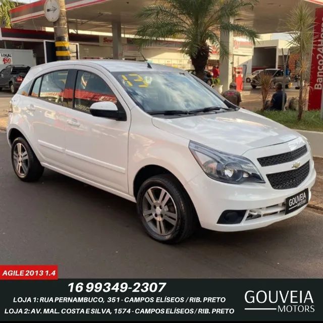 Comprar Hatch Chevrolet Agile 1.4 4P Ltz Flex Preto 2013 em Américo  Brasiliense-SP