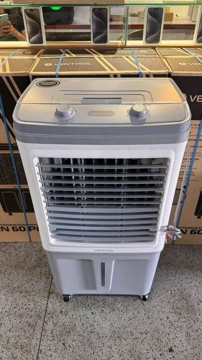 Lacrado Climatizador de Ar Evaporativo 60L 150W 220V- Ventisol - Foto 3