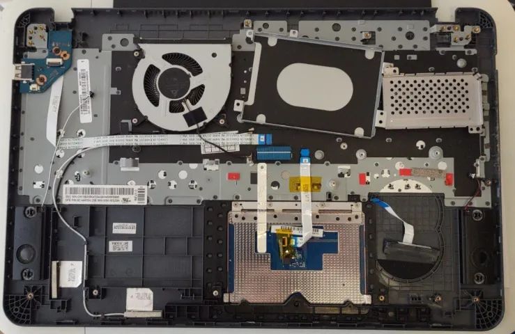 Carcaça base superior Original Notebook Samsung Np350x /np300e5 leia a descrição - Foto 2