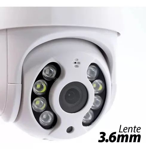 CAMERA IP DE SEGURANÇA EXTERNA WIFI SMART WIFI ICSEE (ENTREGA GRATIS) - Foto 4