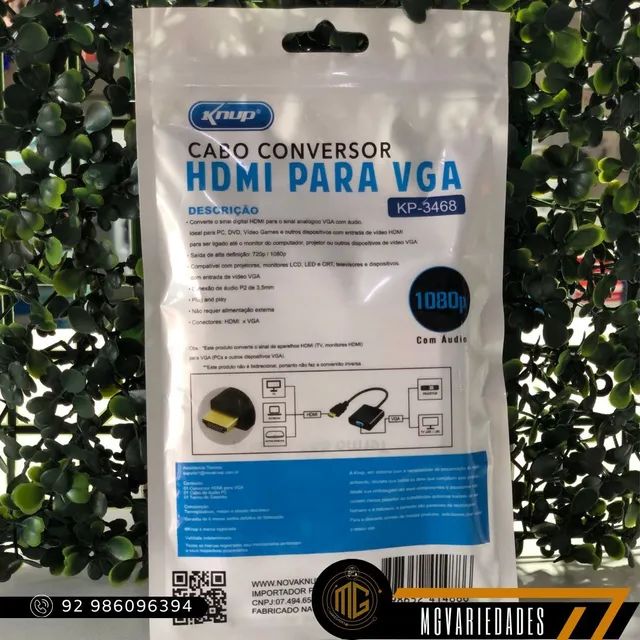 HDMI to VGA Converter Cable with Audio Connection64318046744065122