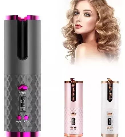 Modelador Ondulador De Cachos Automático Sem Fio Portátil - Foto 5