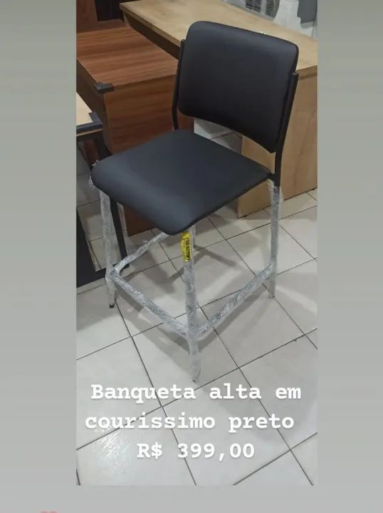 Banqueta de alta qualidade - pronta entrega  