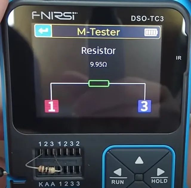 Mini Osciloscopio fnitsi, modelo DSO-TC3, zero, sem uso. - Foto 2