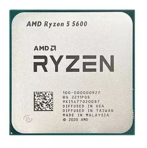 Processador Ryzen 5 5600 AM4 OEM AMD PC gamer 6 NUCLEOS
