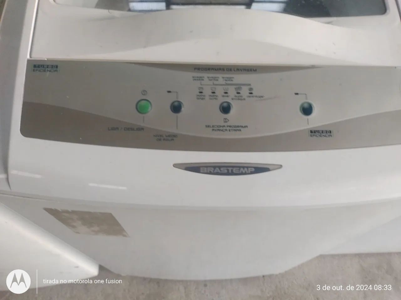 LAVADORA BRASTEMP ELETRÔNICA 110V