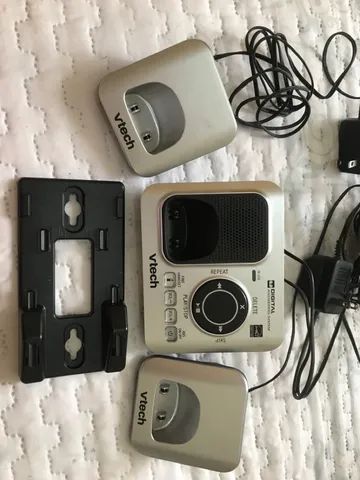 telefone sem fio handset cordless vtech cs6629-3 - Foto 5