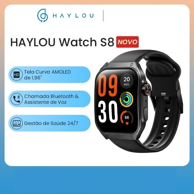 Relogio inteligente Smartwatch S8 PRO Pro recebe ligação - E_IDEIAS ONLINE