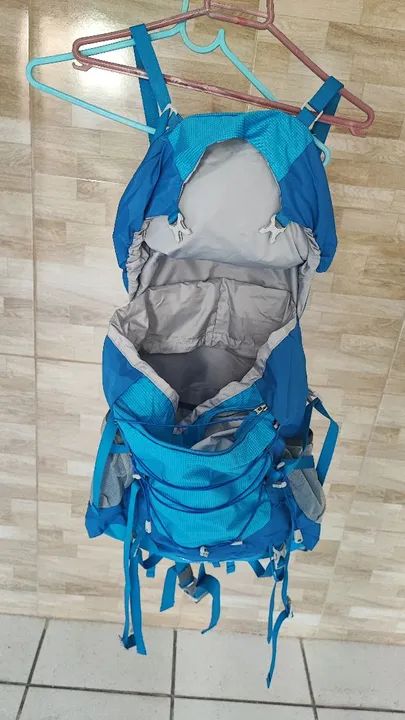 Mochila de Camping Azul