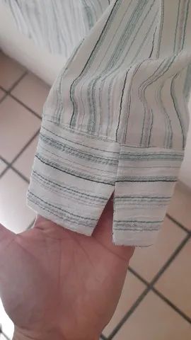 Camisa social listrada - Foto 2
