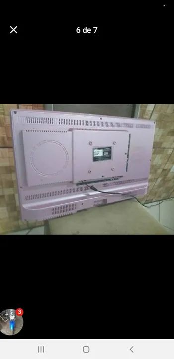 TV Philco led digital 24 polegadas Tela quebrada só 70 reais  - Foto 5