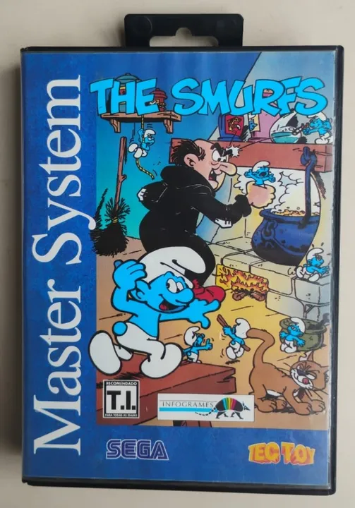 The Smurfs Original SEGA Master System
