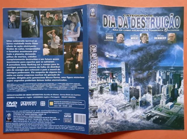 Dvd Categoria 6: Dia de Destruição - Hobbies e coleções