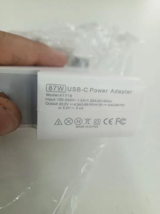 Fonte para Mac 87w tipo c as duas pontas - Foto 2