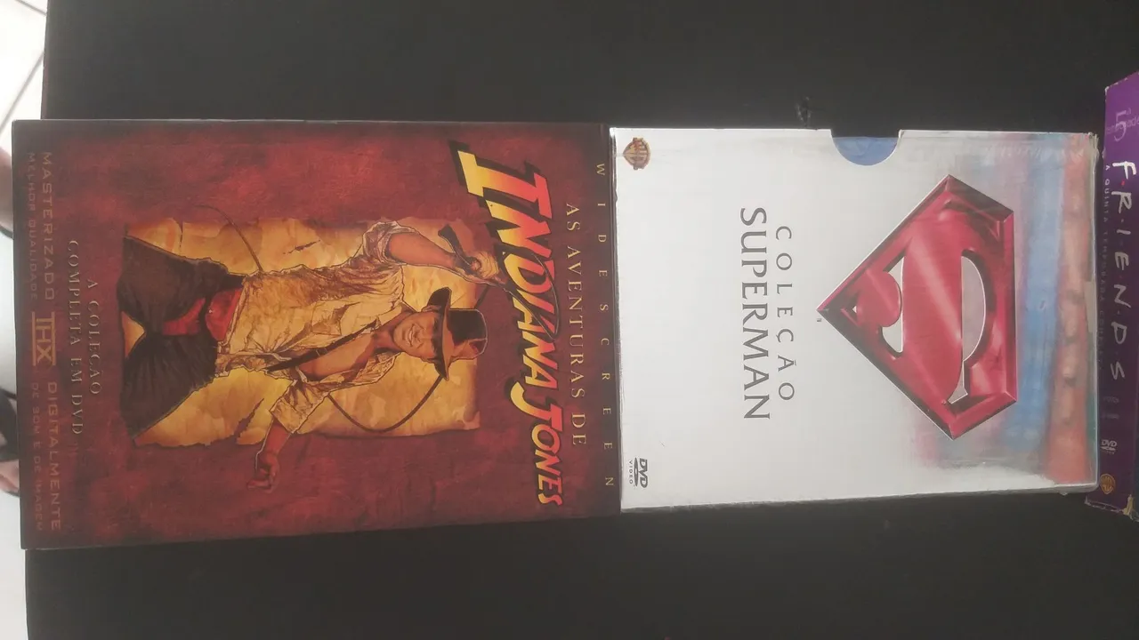Box indiana jones e superman 