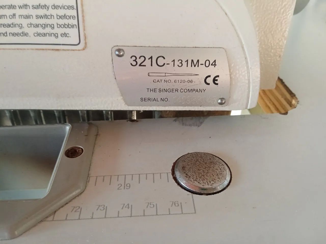 Máquina de overloque Singer  - Foto 2