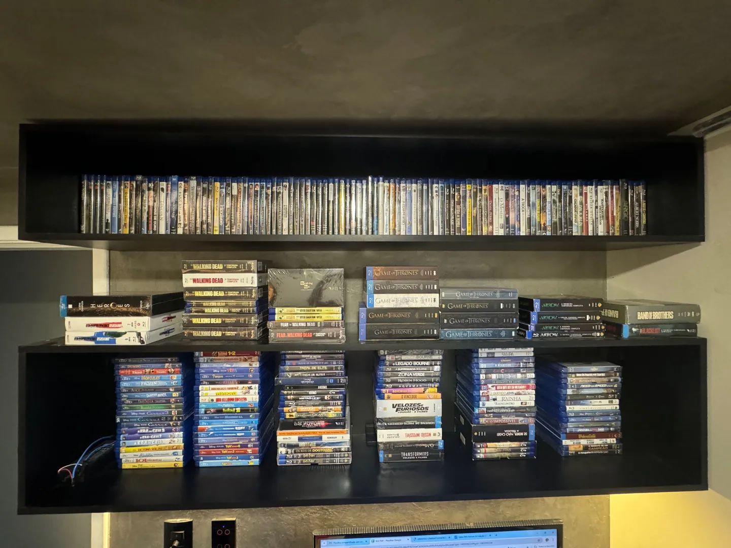 Coleção blu ray (+ de 180 séries e filmes)