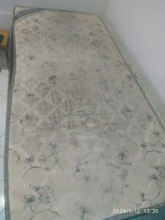 cama box solteiro ortobom mola ensacadas - Foto 2