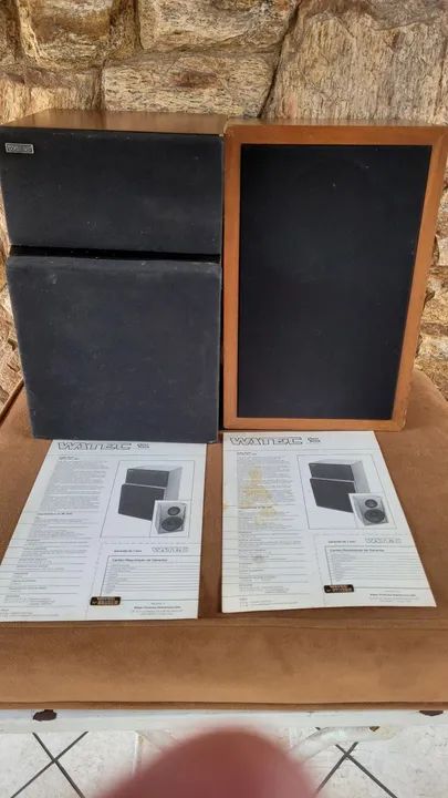 Caixa de Som Watec ML 900 - Rara e Vintage