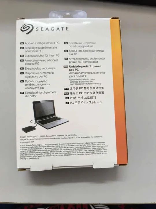 HD EXTERNO SEAGATE DE 4TB NOVO LACRADO  - Foto 2