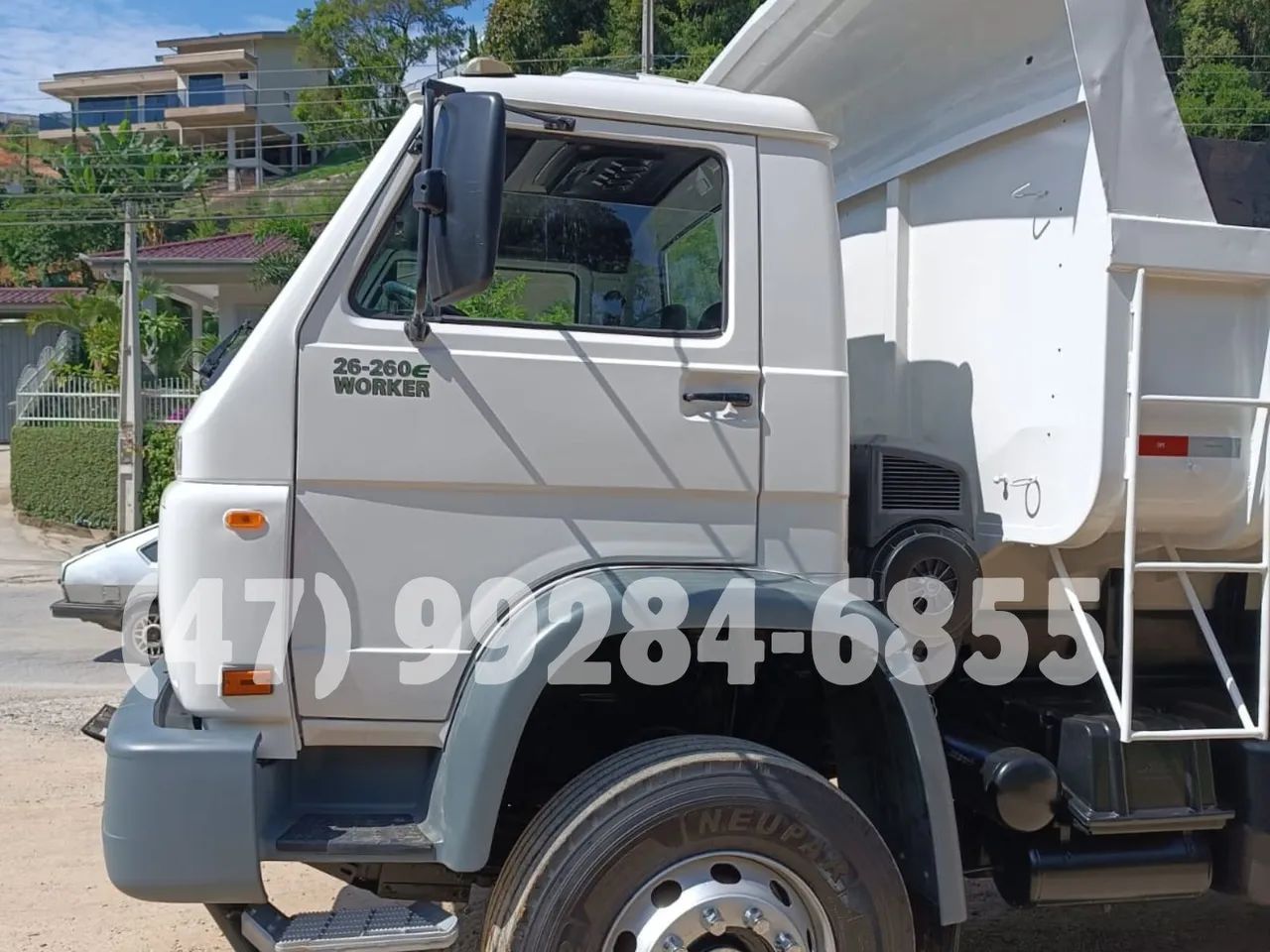 Caminhão caçamba VW 26-260 6x4  - Foto 4