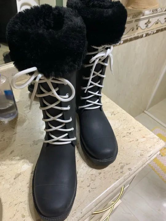 Botas de cano curto Karl Lagerfeld 39 - Foto 3