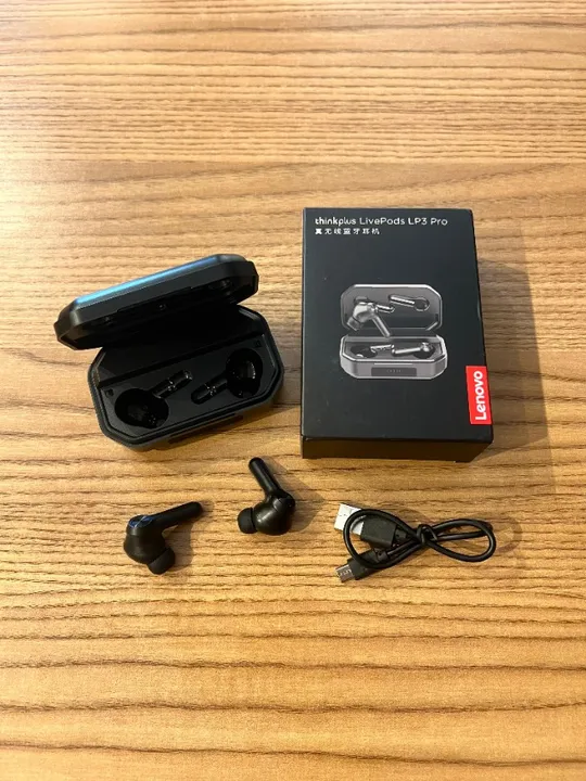 Fone De Ouvido Sem Fio Bluetooth Lenovo Lp3 Pro Powerbank