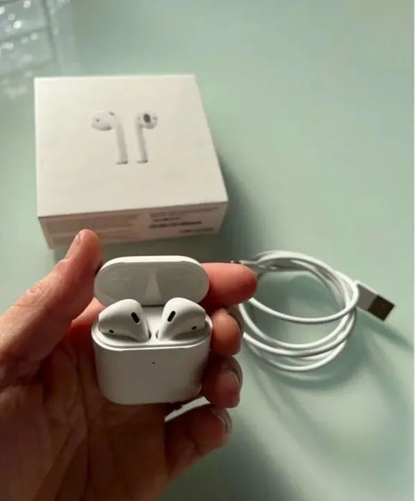 Fone de Ouvido sem fio Apple AirPods 1 Case 