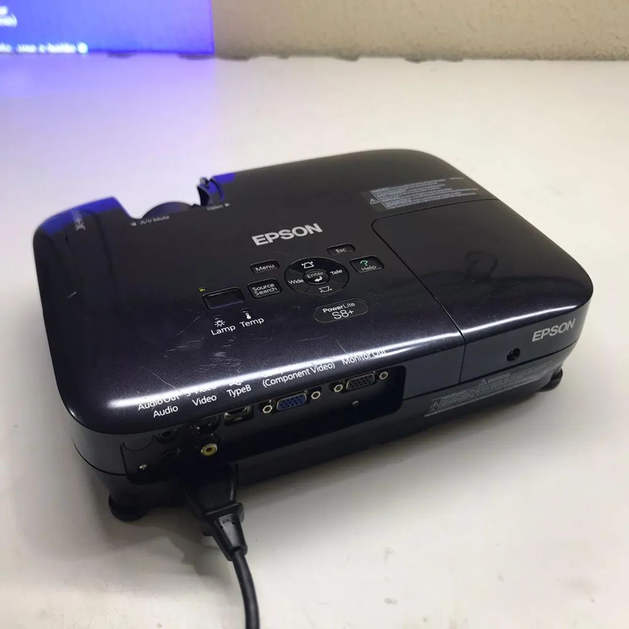 Data show Epson S8+ - Garantia 6 Meses - Loja Física  - Foto 4