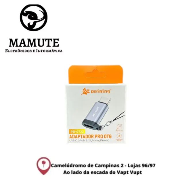 ADAPTADOR OTG IOS TIPOC PEI-CT22