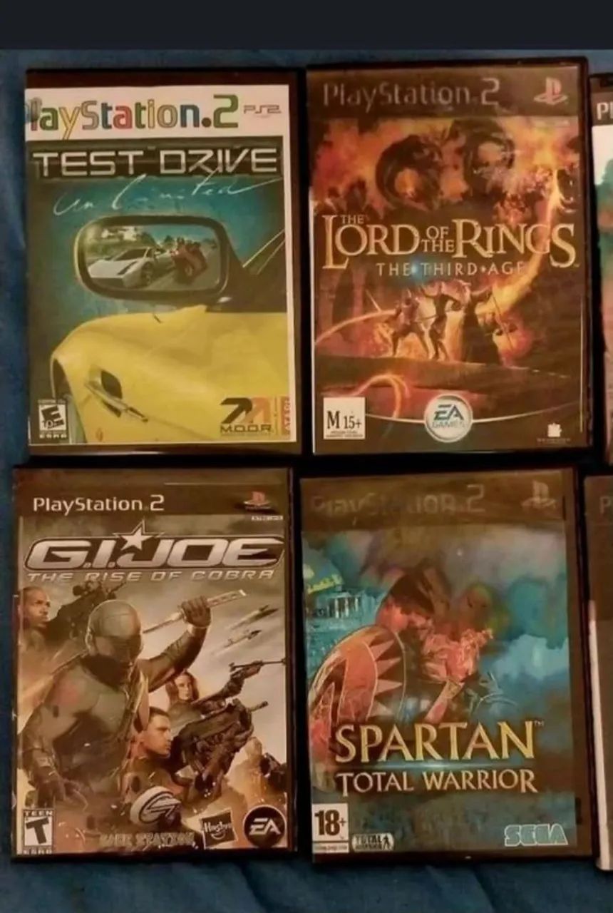 Lote de jogos PS2 em ótimo estado! - Foto 2