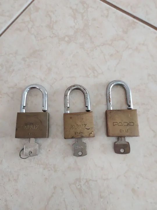 Cadeados para portão CR 45,  cada