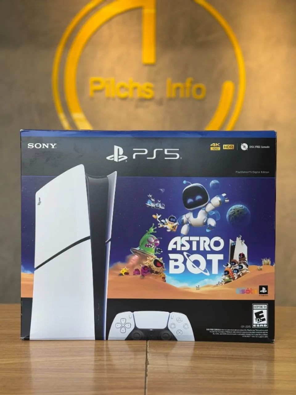 PlayStation 5 Slim Mídia digital com 1 jogo - Novo Lacrado - Loja Física - Garantia - Até  - Foto 3
