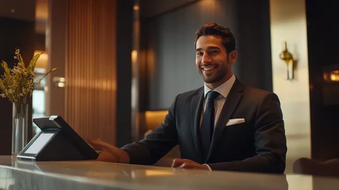 HOTEL BUSCA RECEPCIONISTA