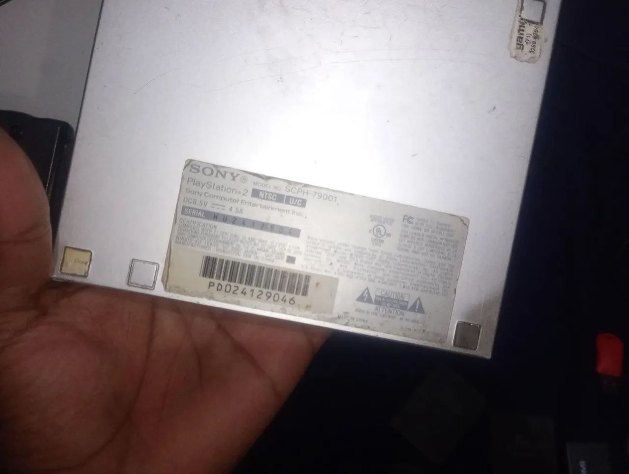 Playstation 2 slim prata com acessórios - Foto 3