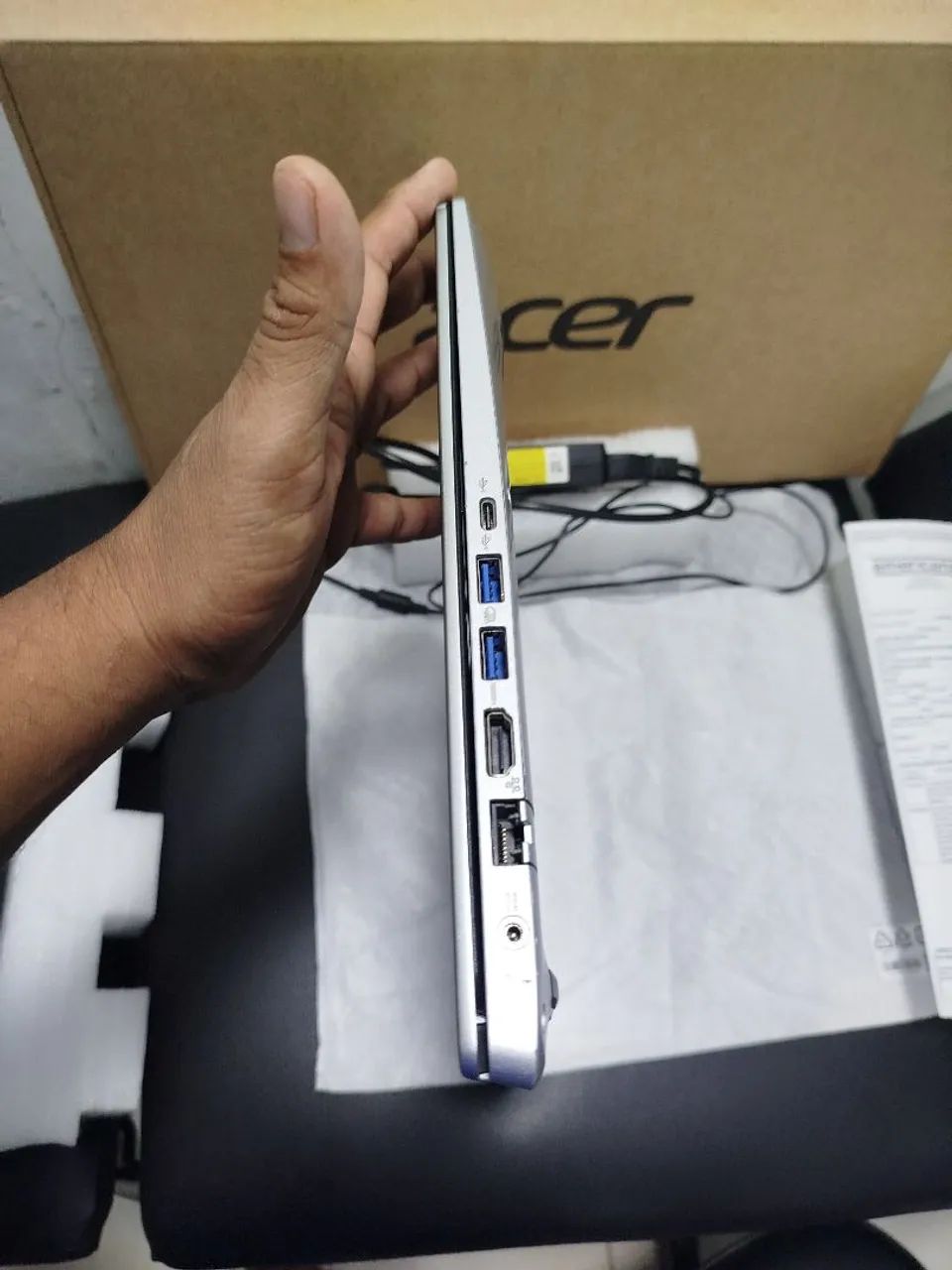 Notebook Acer aspire 5 / i7 SSD 512, 8GB 16 polegadas  - Foto 3