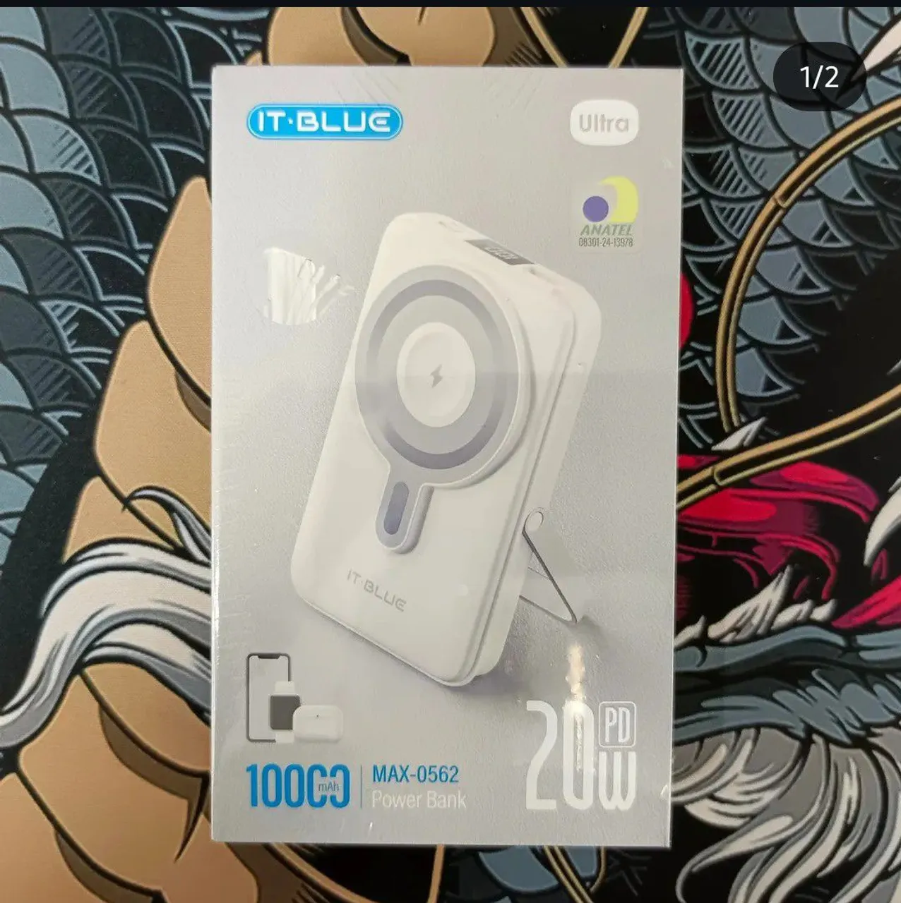 Carregador Portátil IT-BLUE MAX-0562 10000mAh 20W PD