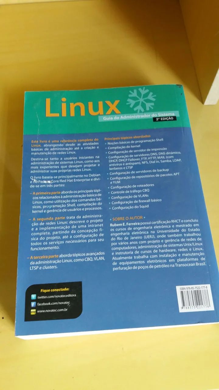 Livro Linux Informática  - Foto 2