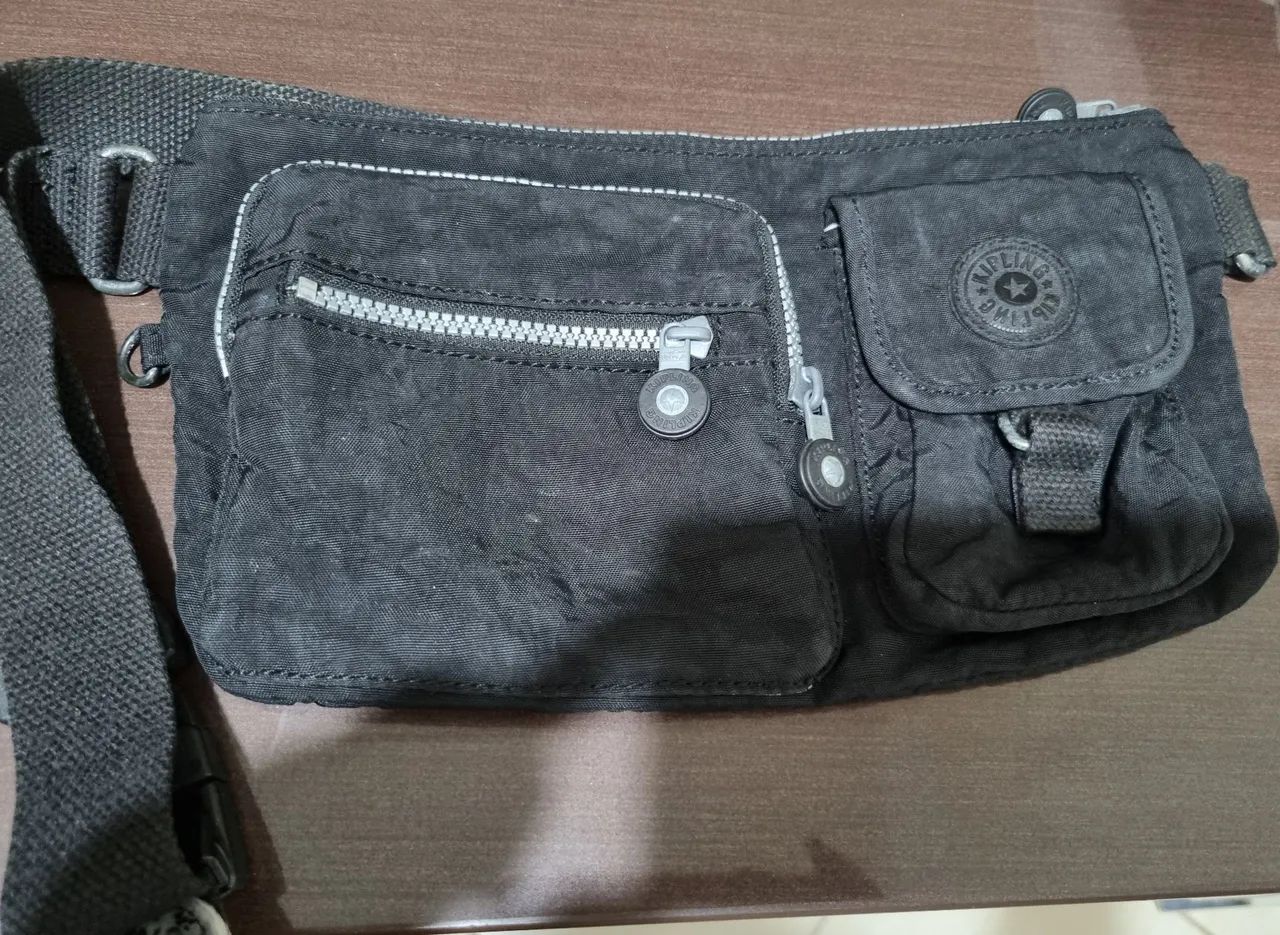 Pochete Original Kipling - Preta - Foto 3
