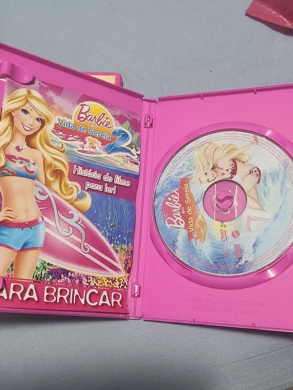 DVDs Barbie em Vida de Sereia e Vida de Sereia 2 - Foto 2