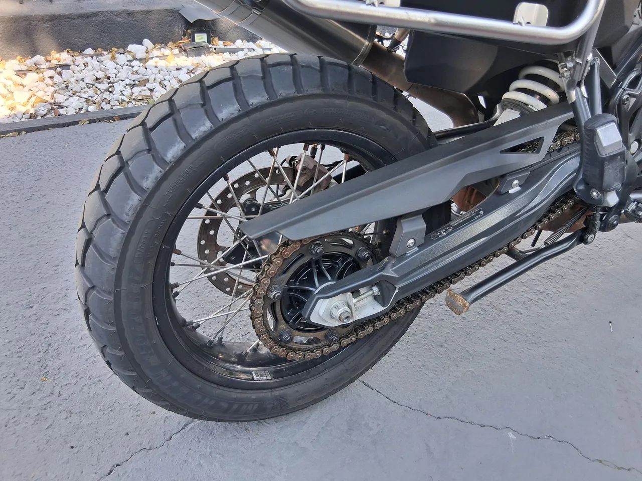 BMW GS 800 2016 impecável troco por motos - Foto 3