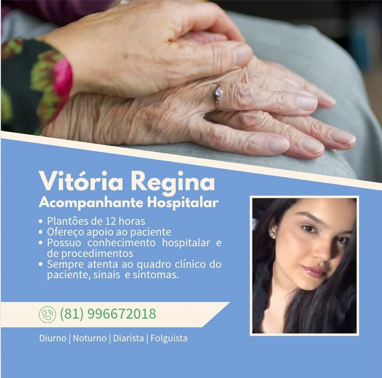 Cuidadora hospitalar
